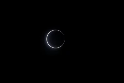 Ring of fire is seen during the solar eclipse at Budai township, Chiayi county, Taiwan, June 21, 2020 Reuters