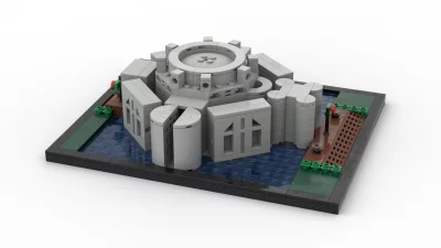 A one-woman mission for a Lego Sangsad Bhaban