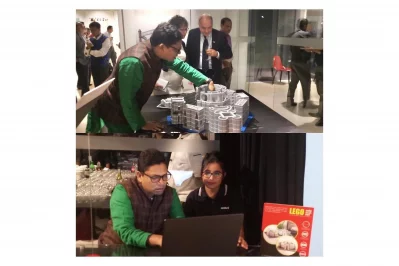 A one-woman mission for a Lego Sangsad Bhaban