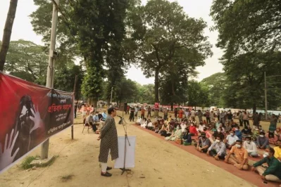 In pictures: Protest against rape