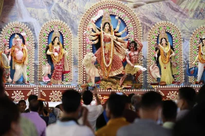 Durga Puja ends with immersion of goddess on Bijoya Dashami