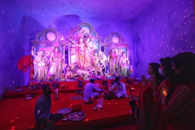 Durga Puja ends with immersion of goddess on Bijoya Dashami