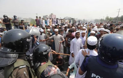 The photo was taken from Jatrabari on Sunday, March 28, 2021 Mahmud Hossain Opu/Dhaka Tribune