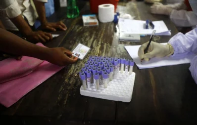Photo shows CIDu2019s crime scene unit is collecting DNA samples as thereu2019s no way to identify deceased without DNA profiling Mehedi Hasan/Dhaka Tribune