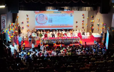 Bangladesh Krishak League holds a discussion meeting to mark Sheikh Hasinau2019s 74th birthday at KIB Auditorium, Dhaka, Tuesday, September 28, 2021 Mahmud Hossain Opu/Dhaka Tribunen