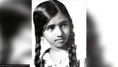 Born in Indore in 1929, Lata started acting in her father Deenanath Mangeshkaru2019s musical plays at the age of 5  Instagram/@lata_mangeshkar