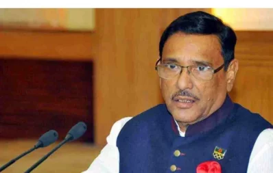File image of Obaidul Quader. Photo: Collected