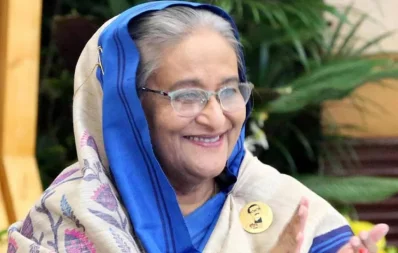 File image of Prime Minister Sheikh Hasina. Photo: Collected