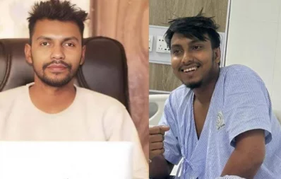 CEO Yunus and his associate Munir. Photo: Bangla Tribune