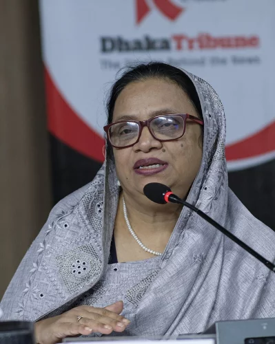 Dr. Mahajabeen Haque. Photo: Mahmud Hossain Opu/Dhaka Tribune