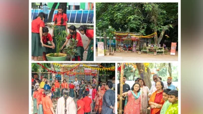 ‘Play Labs’ surrounds children with a world of stories, a world of dreams, a world of colours and an outdoor world where children can plant trees. Photo: Courtesy