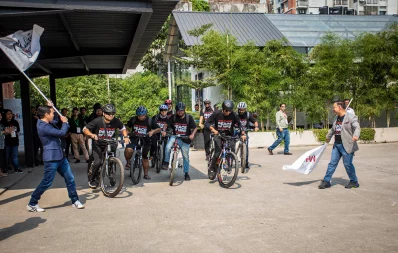 Participants at the Malaysia Healthcare Wellness Fair 2023 held at the Aloki Convention Center in Gulshan on Saturday, October 14, 2023. Photo: Dhaka Tribune