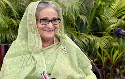 File image of Prime Minister Sheikh Hasina. Photo: Collected