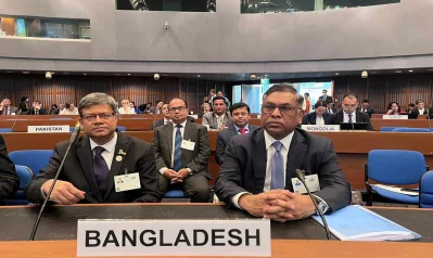 State Minister for Power, Energy and Mineral Resources Nasrul Hamid attends the third Asia Pacific Energy Forum organized by Escap in Bangkok, Thailand on Thursday, October 19, 2023. Photo: Courtesy