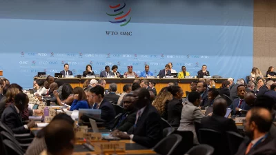 World Trade Organization (WTO) holds a special general meeting in Geneva on Monday, October 23, 2023. Photo: Courtesy