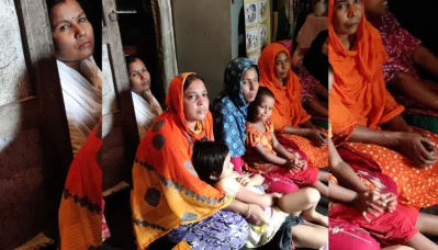 Some women are seen attending a session. Photo: Dhaka Tribune