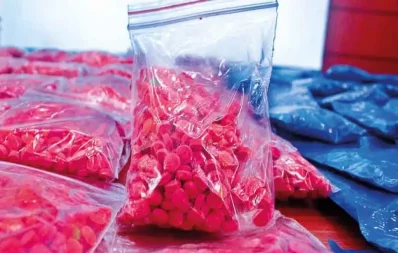 File photo of yaba packets. Photo: Dhaka Tribune