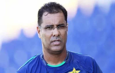 File image of Waqar Younis. Photo: Collected