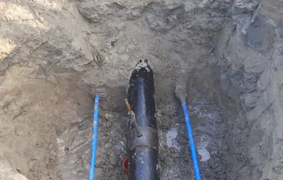 Bangladesh-India Maitree Pipeline in Dinajpur&rsquo;s Chrirbandar. Photo: Dhaka Tribune
