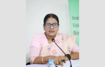 Shahnaj Parvin, nursing officer at the Directorate General of Nursing and Midwifery (DGNM)