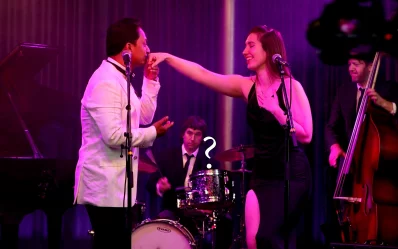 Together featured American singer Jenna Cogan. 