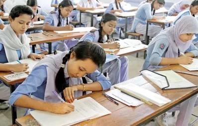 File photo of students taking part in JSC examination . Photo: Dhaka Tribune