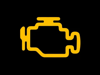 Check engine indicator