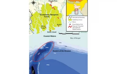 MAP of Swatch of No Ground. Photo: Collected