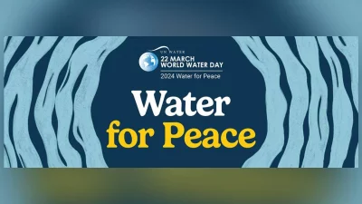 Poster of World Water Day. Photo: Collected 