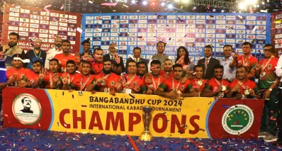 Bangladesh clinch Bangabandhu Cup Kabaddi title for fourth straight time