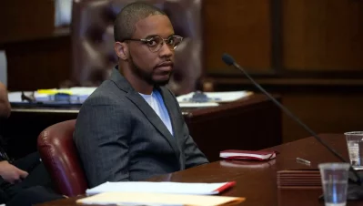 Tyrese Haspil, former assistant to Pathao co-founder Fahim Saleh, is pictured during a court hearing in the US. Photo: Collected