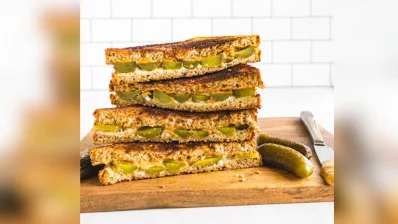 Peanut Butter and Pickles Sandwich. Photo: Collected