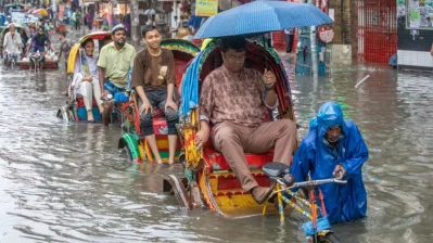 Representational image of flood. Photo: Dhaka Tribune
