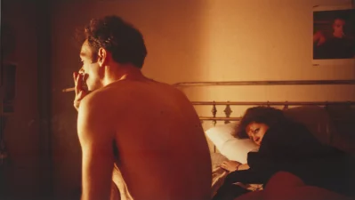 Photographer: Nan Goldin. Nan and Brian in Bed, New York City. 1983