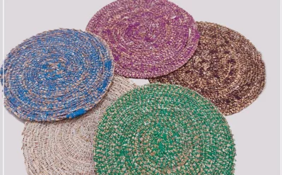 Handicraft made from pineapple leaves. Photo: Dhaka Tribune