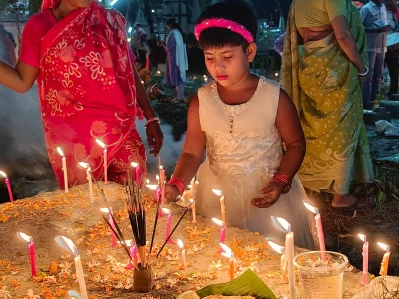 File image of Shamshan Dipali festival. Photo: Dhaka Tribune