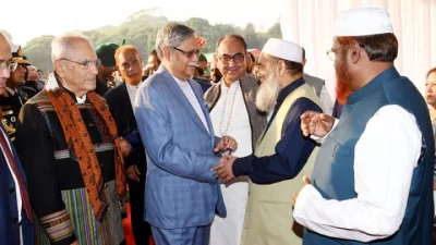 President exchanges greetings with leaders of BNP, Jamaat, other parties