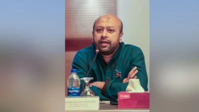 Joint Member Secretary of Amar Bangladesh Party Barrister Fuaad Abdullah. Photo: Ahadul Karim Khan/Dhaka Tribune