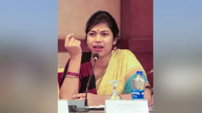 Coordinator at East West University unit of Anti-Discrimination Student Movement Nazifa Jannat. Photo: Ahadul Karim Khan/Dhaka Tribune