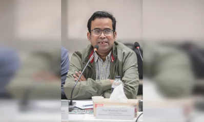 Prof Rushad Faridi, assistant professor of Economics at Dhaka University. Photo: Dhaka Tribune/ Ahadul Karim Khan