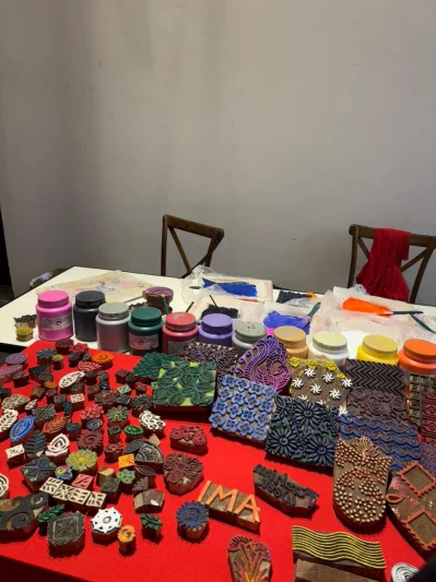 There were many stall and activities to encourage creativity