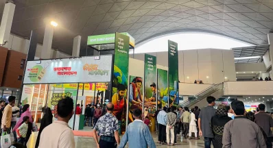 Inside of the Pavilion. Photo: Yousha Tashfi/Dhaka Tribune