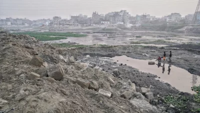 Kamrangirchor Kurar Ghat. Photo: Ahadul Karim Khan/Dhaka Tribune