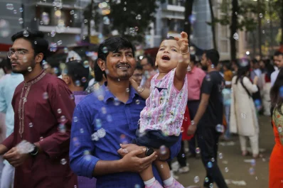 Saraswati Puja being celebrated across Bangladesh. Photo: Mehedi Hasan/Dhaka Tribune