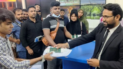 Hazrat Shahjalal International Airport has committed to a passenger first approach, ensuring respect and efficient service. Photo: Dhaka Tribune