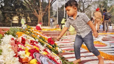 The nation has united to observe Amar Ekushey—Martyrs Day and International Mother Language Day on Friday, February 21, 2025. Photo: Ahadul Karim Khan/Dhaka Tribune