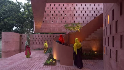 Zebun Nessa Mosque in Ashulia. Photo: Courtesy of Asif Salman/City Syntax