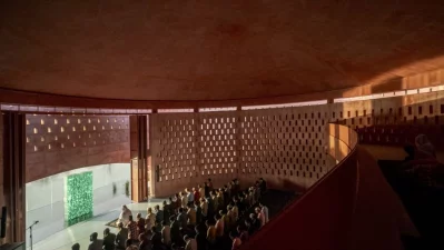 Zebun Nessa Mosque in Ashulia. Photo: Courtesy of Asif Salman/City Syntax