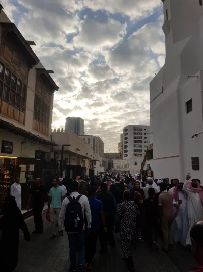 Saudi Arabias Al Balad known for global tourism and pilgrimage. Photo: Dhaka Tribune