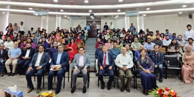 East West University hosts 4th Economics Research Conclave 2025. Photo: Dhaka Tribune